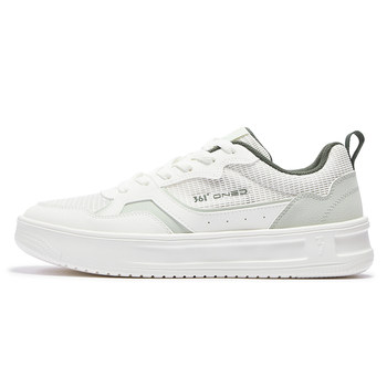 361 men's shoes summer mesh breathable 2026 new shoes casual shoes white shoes thick sole sneakers sports shoes for men