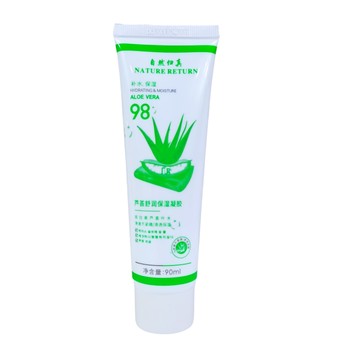 ຊື້ 2 ແຖມ 1 ແຖມ Korean Gemini Nature Park Aloe Vera Gel Soothing Gel 90ml 98% hydrating and moisturizing after-sun sun