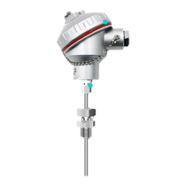 pt100 temperature sensor thermal resistance high temperature probe K-type thermocouple temperature module armored temperature transmitter