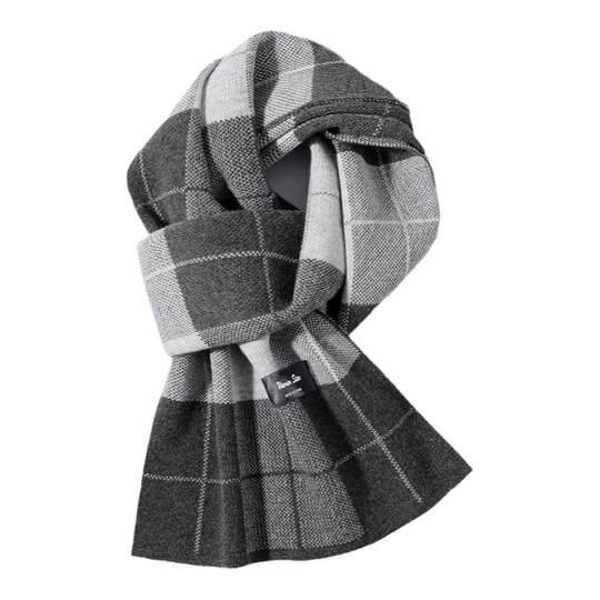 Pull back business versatile scarf for men 2024 new winter style