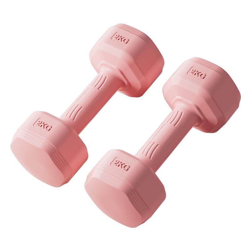 The dumbbells are one-piece, sturdy, durable and easy to store.