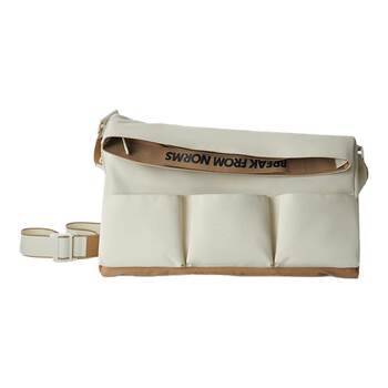 Official authentic lingwu jiuji fitness bag khaki black