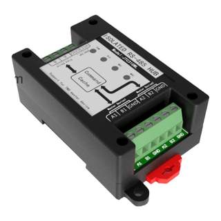 联达捷通 RS485多主机缓存型集线器 二主机 隔离型485集线器二进一出 不撞包不丢包 光电隔离 工业级集线器