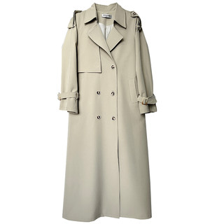 高个子加长版风衣外套2025新款女今年流行爆款超火春秋长款高级感