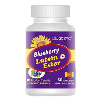 High-End Imported from North America, Time Secret Key Vivatime Blue-Yellow Vision Care Tablets, Lutein Specifically for Middle-Aged and Elderly People