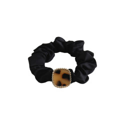 Temperament online~French large intestine ring hair rope female Internet celebrity satin hair tie headband rubber band simple hair accessories headdress