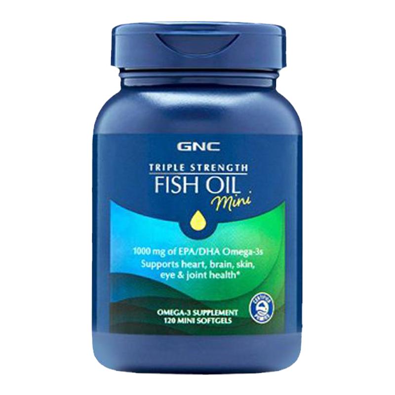 GNC Jiananxi triple fish oil 120 capsules