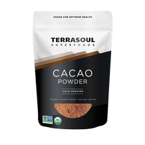 (Self-operated) Terrasoul imported organic raw cocoa powder 0 added sugar-free defatted non-alkalized ketogenic