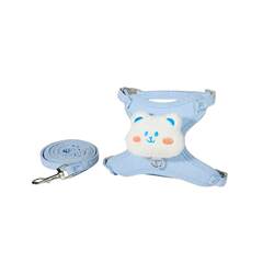 Adjustable Cat Harness to Prevent Escape, Cute Kitten Outdoor Harness, Vest-Style Cat Leash