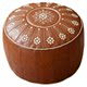 Chinese style light luxury leather pier storage stool seasonal storage box