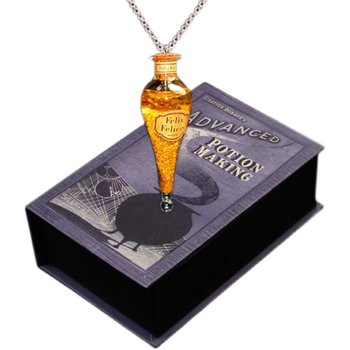 Harry Potter peripherals Felixir sweater chain gift box glass necklace pendant pendant handmade gift box