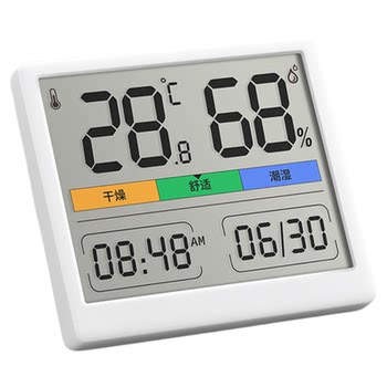 Green forest baby room temperature hygrometer high accuracy
