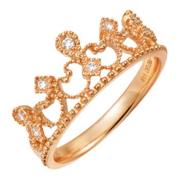18k gold diamond ring chow sang sang v&a co-branded series