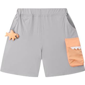Anair boys' pants 2023 new summer loose baby five-point sports casual pants