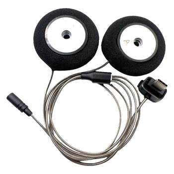 Heavy bass and high volume helmet headphones vimetong upgrade