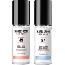 W DRESSROOM Korean Doris Clothing Fragrance Spray Deodorizing Air Freshener 70ml*2 bottles