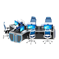 Chen Domain Command Center Console Data Lab Data Lab Technology Sensory Dispatching Desk monitoring desk desk