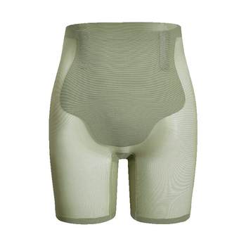 Catman underwear ແມ່ຍິງ summer ບາງໆຝ້າຍບໍລິສຸດ crotch antibacterial ໃຫມ່ ice silk ແອວສູງ sexy ຕ້ານ exposure ທ້ອງ shaping pants