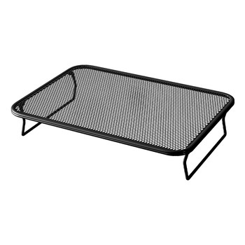 Dormitory laptop elevated cooling rack