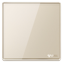 Bull mid-switch one light multi-control three-on three-control one-on three-joint single-on double-on four-on home decoration 86 type panel