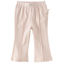 David Bella childrens nine-point pants 2024 spring and summer new style girls style bell pants baby girls casual pants childrens clothing