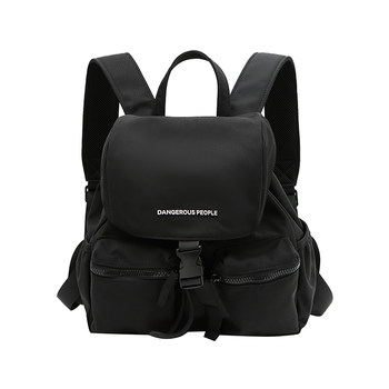 Dangerouspeople Joker Xue Dsp Flip-Top Drawstring Backpack Travel Outdoor Commuting School Bag Backpack