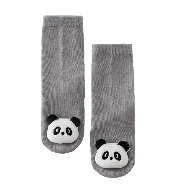 Papa socks animal shape mid-calf socks non-slip all seasons