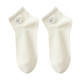 Women's breathable pure cotton antibacterial and deodorant socks