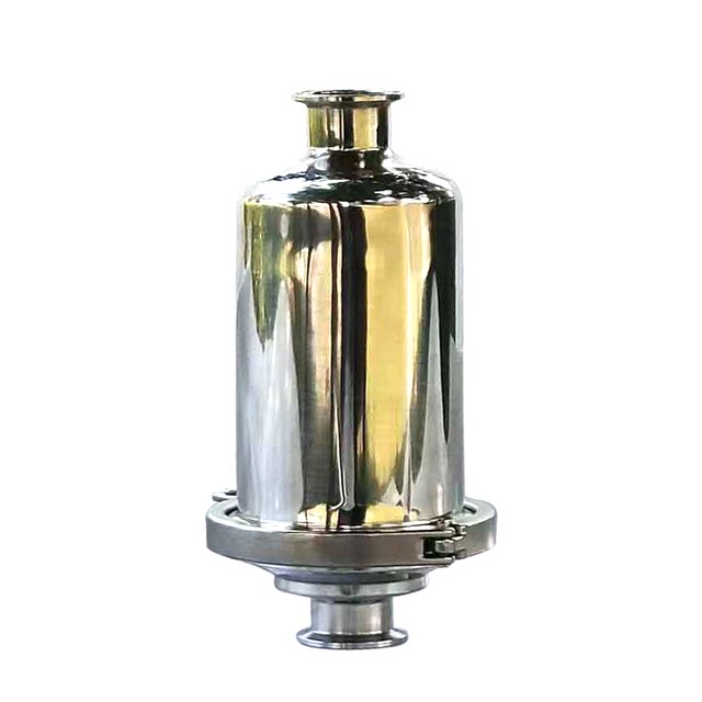 Stainless steel quick loading direct through precision filter