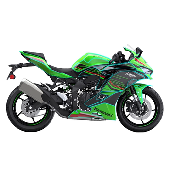 ເຫມາະສໍາລັບ Kawasaki ZX4R ເຕັມລົດທີ່ເບິ່ງເຫັນລົດປົກຫຸ້ມຂອງ ZX4RR ຟິມສີຕ້ານຮອຍຂີດຂ່ວນ, ຮູບເງົາປ້ອງກັນການດັດແປງສະຕິກເກີຖັງນໍ້າມັນ