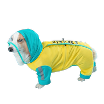 Corgi special raincoat four-legged waterproof all-inclusive French bulldog small and medium-sized dog anti-dirty artifact pet dog poncho clothes