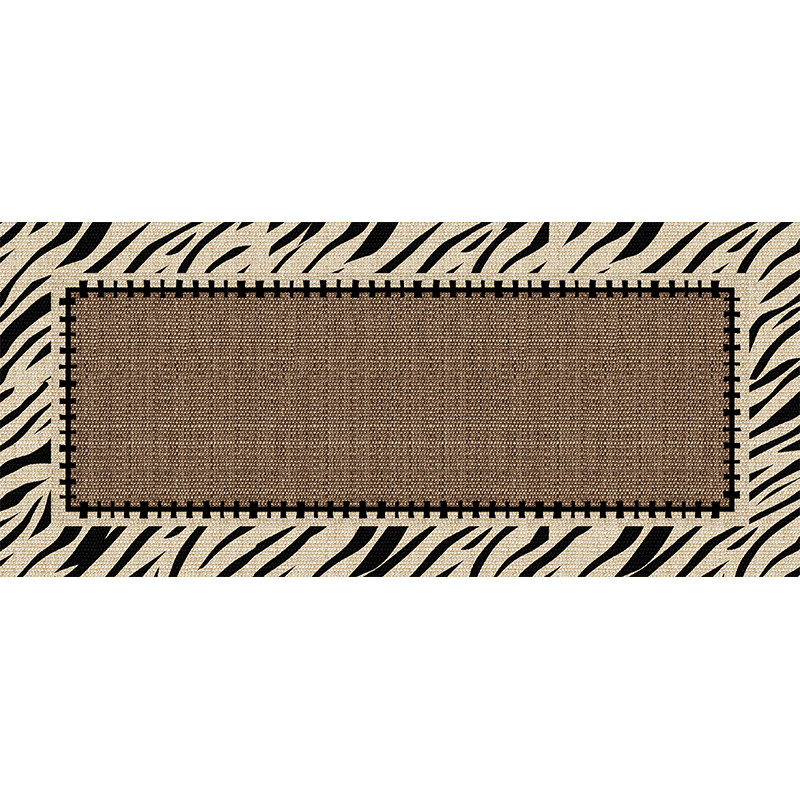 Light luxury kitchen floor mat anti-slip and oil-proof