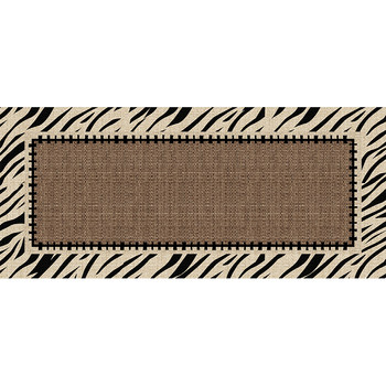 Light luxury kitchen floor mat anti-slip and oil-proof