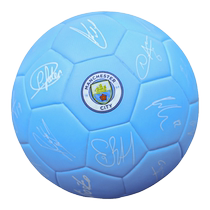 (Official Genuine) Manchester City Club｜Full squad players commemorative signature football De Bruyne fans