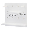 Perforated board storage rack desk desk storage dormitory