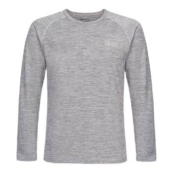 Black ice outdoor leisure sports quick dry long sleeve t-shirt
