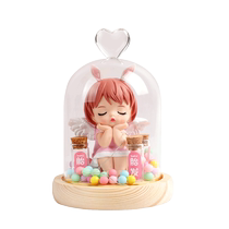 Fetal hair umbilical cord collection box dragon baby navel lanugo souvenir preservation DIY custom-made newborn baby gift