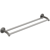 Gun gray towel rack bathroom punch-free wall-mounted towel rack bathroom bathroom towel bar hanging rod storage rack