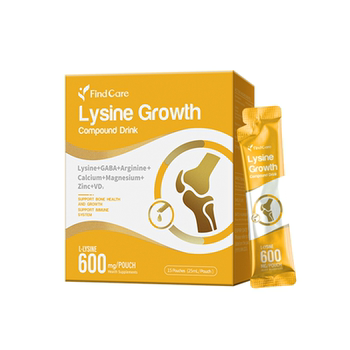 Findcare children's lysine 600mg ເນື້ອໃນສູງ