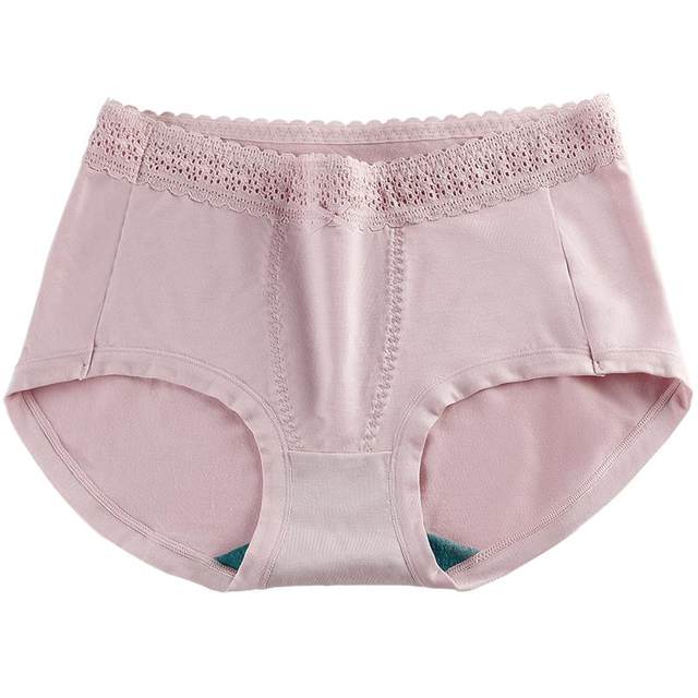 Modal lace antibacterial stretch girls flat pants