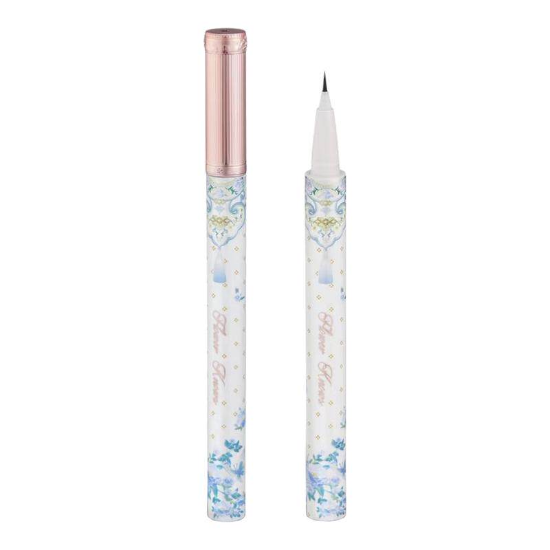 Flower Knowledge Liquid Eyeliner Pen Moonlight Mermaid Butterfly Cloud Shoulder Series Quick-drying Waterproof and Sweat-proof No Smudge Long-lasting and Easy to Use