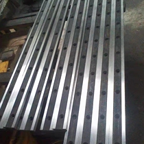Sheet metal shearing machine blade granular steel bar blade sharp wear-resistant steel bar blade non-standard