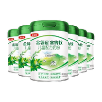 Yili Jinlinguan Sennamu Childrens Growth Formula Organic Milk Powder 4 Stages 800g × 6 Cans Milk Powder for 3 years and above