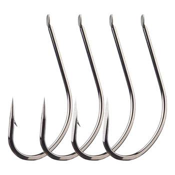 Breaking scales and blades with bulk pills, fishing hooks with long handles, barbs, sea fishing crooked mouth, large hooks, fishing hooks, fishing supplies accessories