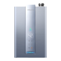 Wanhe official supercharged first-level energy efficiency zero cold water servo gas water heater electric household natural gas 16L Galaxy