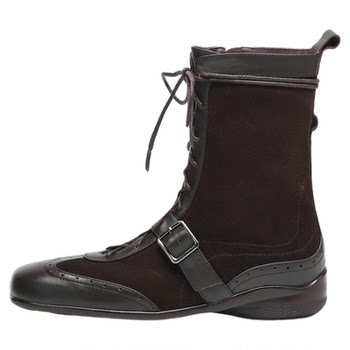 Millies women's shoes all-match plus velvet martin boots