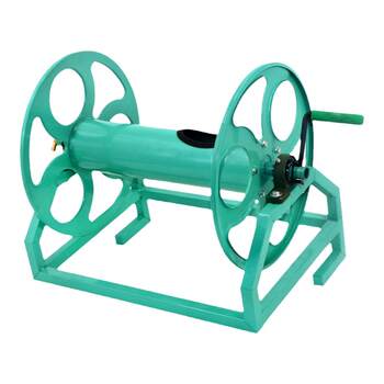 Agricultural Pesticide Spray Hose Reel, Hand-Cranked Storage Rack, Trailer-Mounted Spray Hose Reel Machine, Hose Winding Rack, Hose Storage Rack