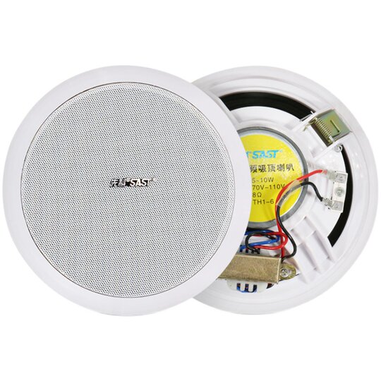 Hanging ball waterproof ceiling speaker embedded in ceiling speaker