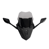 WEJET Haojue UHR150 front windshield motorcycle modification part with built-in adapter panel