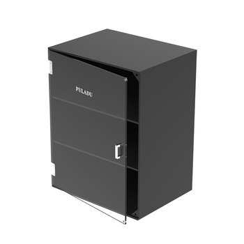 Acrylic perfume display cabinet dustproof slit storage box